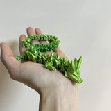 DrakeMorph - Rörlig 3D-printad Drakmodell för Dekor och Fantasi-Action & Toy Figures-BB-Hemnix