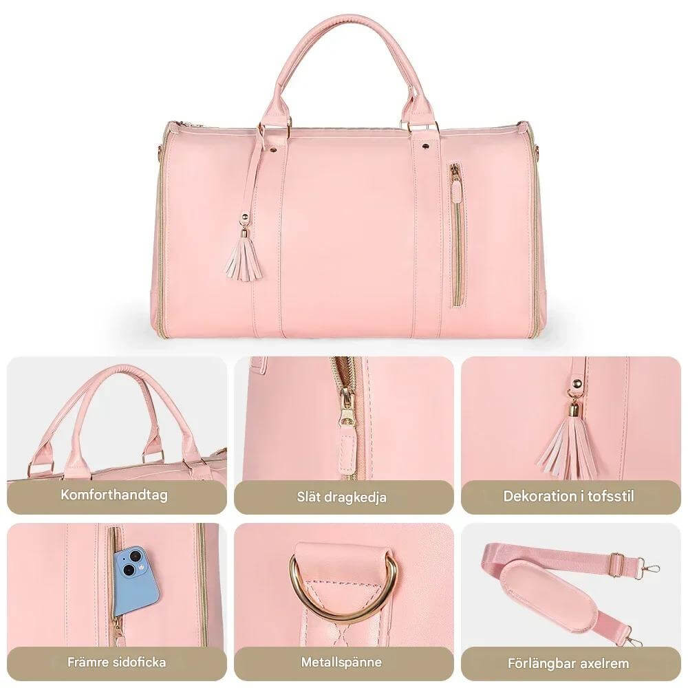 DuffEase - Hopfällbar Resväska med Stor Kapacitet-Duffel Bags-BB-Hemnix