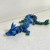 DrakeMorph - Rörlig 3D-printad Drakmodell för Dekor och Fantasi-Action & Toy Figures-BB-Hemnix