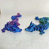 DrakeMorph - Rörlig 3D-printad Drakmodell för Dekor och Fantasi-Action & Toy Figures-BB-Hemnix