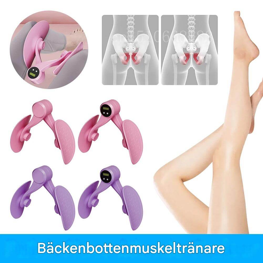 SlimTone – Bäckenbottentränare och Innerlårstränare med Motstånd | Effektiv Träning för Ben, Höfter och Armar-Exercise Bands & Loops-BB-Hemnix