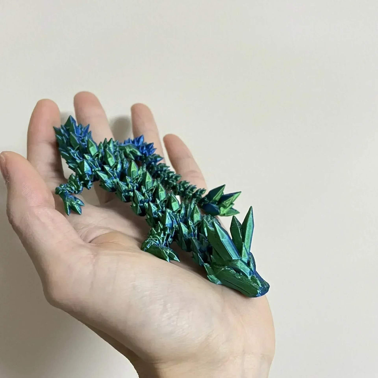 DrakeMorph - Rörlig 3D-printad Drakmodell för Dekor och Fantasi-Action & Toy Figures-BB-Hemnix