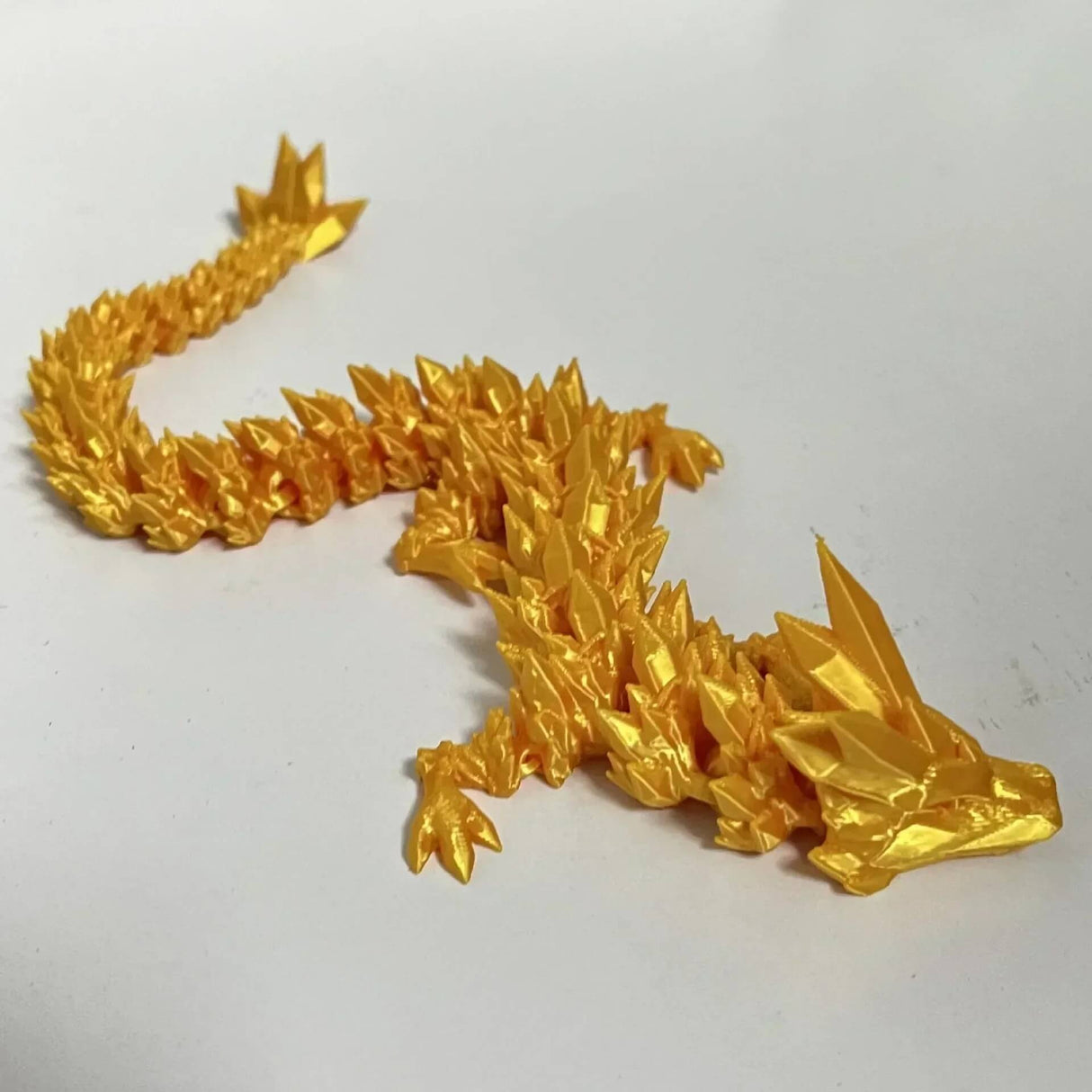 DrakeMorph - Rörlig 3D-printad Drakmodell för Dekor och Fantasi-Action & Toy Figures-BB-Hemnix