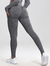Hög Midja Fitness Leggings-Clothes for women-Hemnix-Svart-S-Hemnix