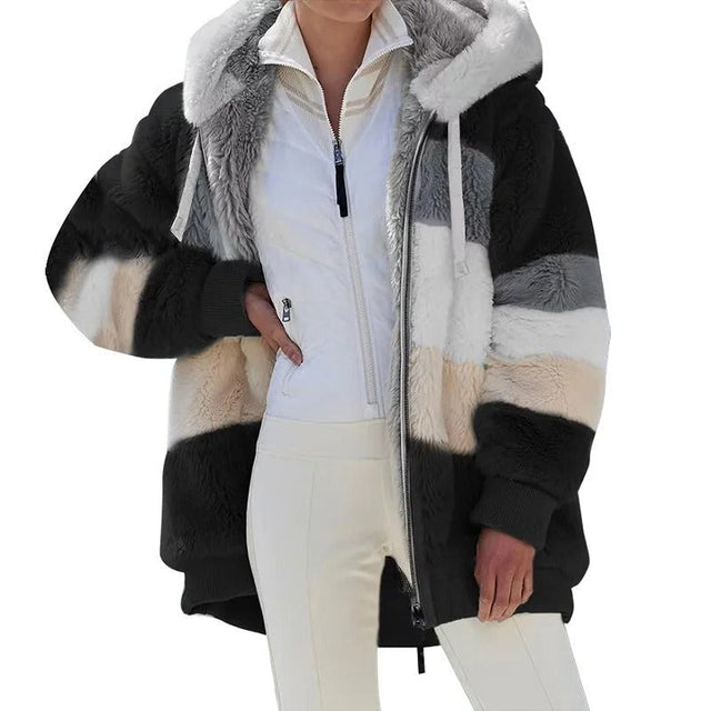 Oversized Hooded Jacket för kvinnor Hemnix