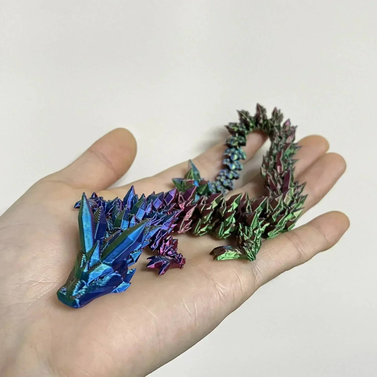 DrakeMorph - Rörlig 3D-printad Drakmodell för Dekor och Fantasi-Action & Toy Figures-BB-Hemnix