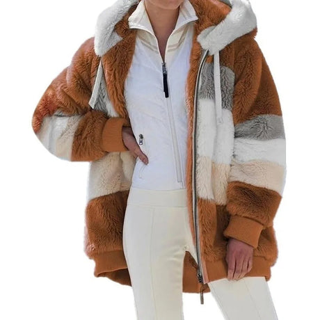 Oversized Hooded Jacket för kvinnor Hemnix