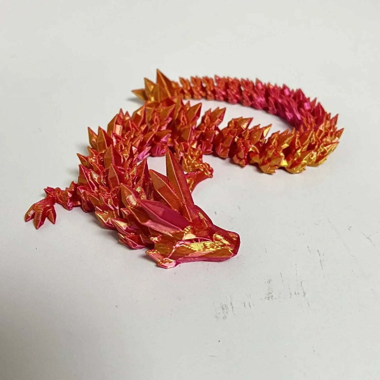 DrakeMorph - Rörlig 3D-printad Drakmodell för Dekor och Fantasi-Action & Toy Figures-BB-Hemnix