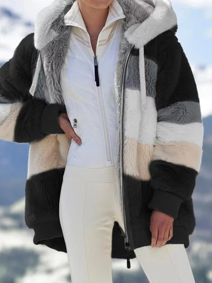 Oversized Hooded Jacket för kvinnor Hemnix
