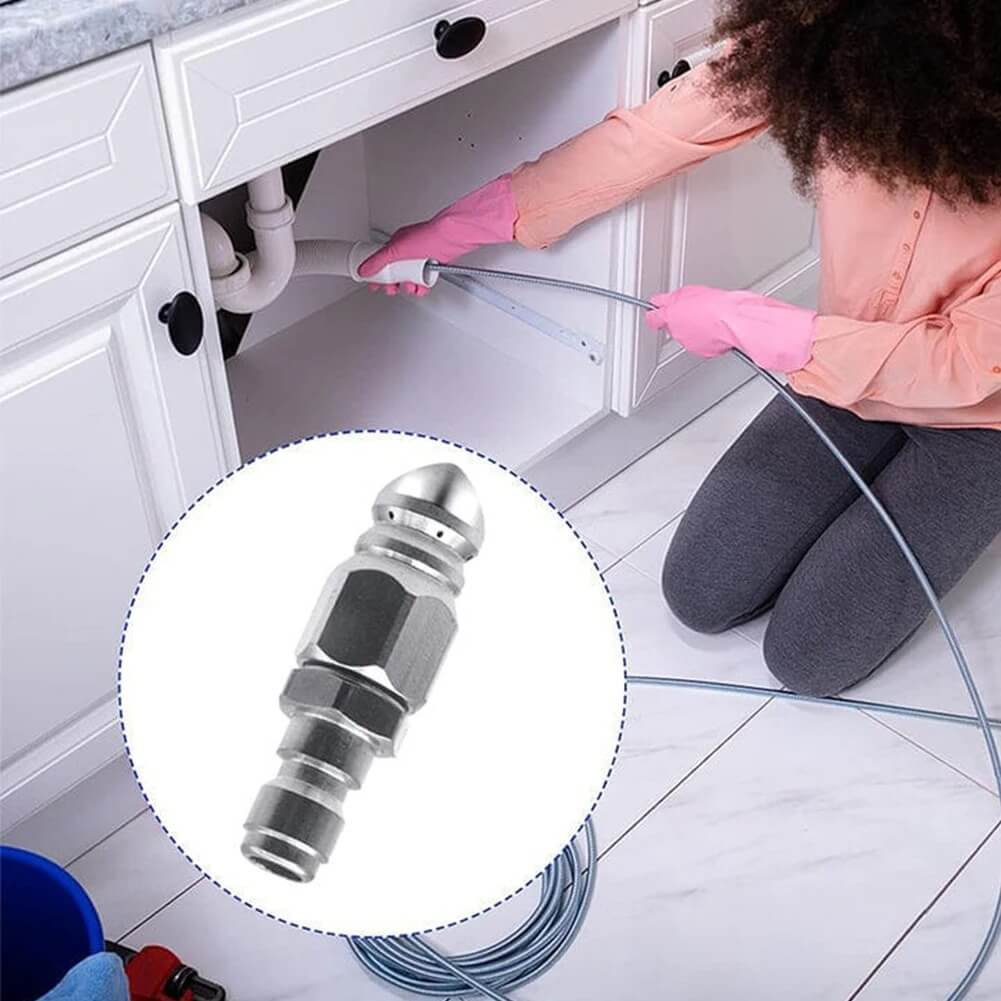 HydraJet – Avloppsmunstycke för Högtryckstvätt | Rensa Rören Med Kraft och Precision-Washer Nozzle-BB-Hemnix