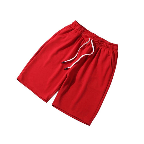 Andningsbara Casual Shorts för män-Bellasverige-Röd-L-Hemnix