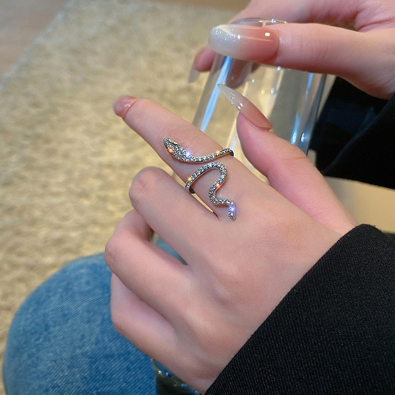 Ormglamourring-Jewelry for women-bellasverige-Hemnix