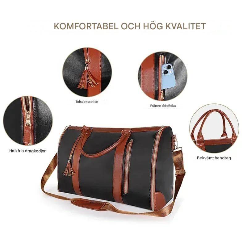 DuffEase - Hopfällbar Resväska med Stor Kapacitet-Duffel Bags-BB-Hemnix