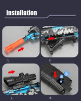 BlastForge – M416 Gelékulgevär med 7.4V Batteri och Dubbelmagasin | För Aktiva Utomhuslekar-Outdoor Play Equipment-BB-Hemnix