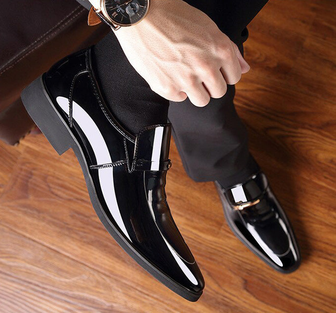 Lyxiga Läderloafers