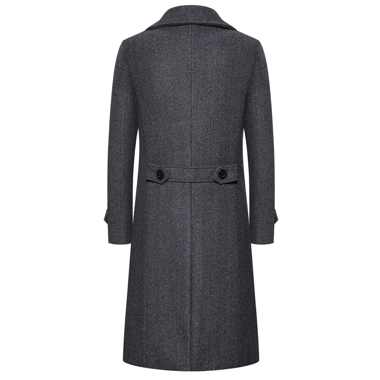Slim Fit Windbreaker Trench Coat för män