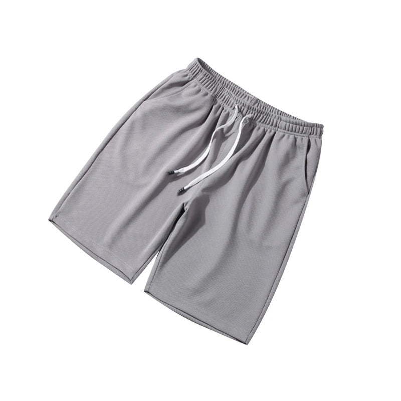 Andningsbara Casual Shorts för män-Bellasverige-Grå-L-Hemnix