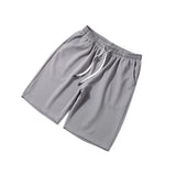 Andningsbara Casual Shorts för män-Bellasverige-Grå-L-Hemnix