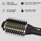 Hetluftborste & Hårvolymizer Carvallo