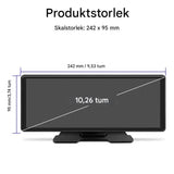 ViewMirror – Trådlös Smart Skärm för Bilen | CarPlay & Android Auto Utan Krångel-Rearview Mirror Mounts-BB-Hemnix