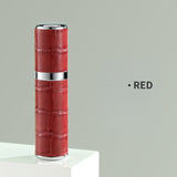 Carvallo PocketScent Parfym Spray To Go | Återfyllbar & Läcksäker | 5 ml Läderdesign Carvallo