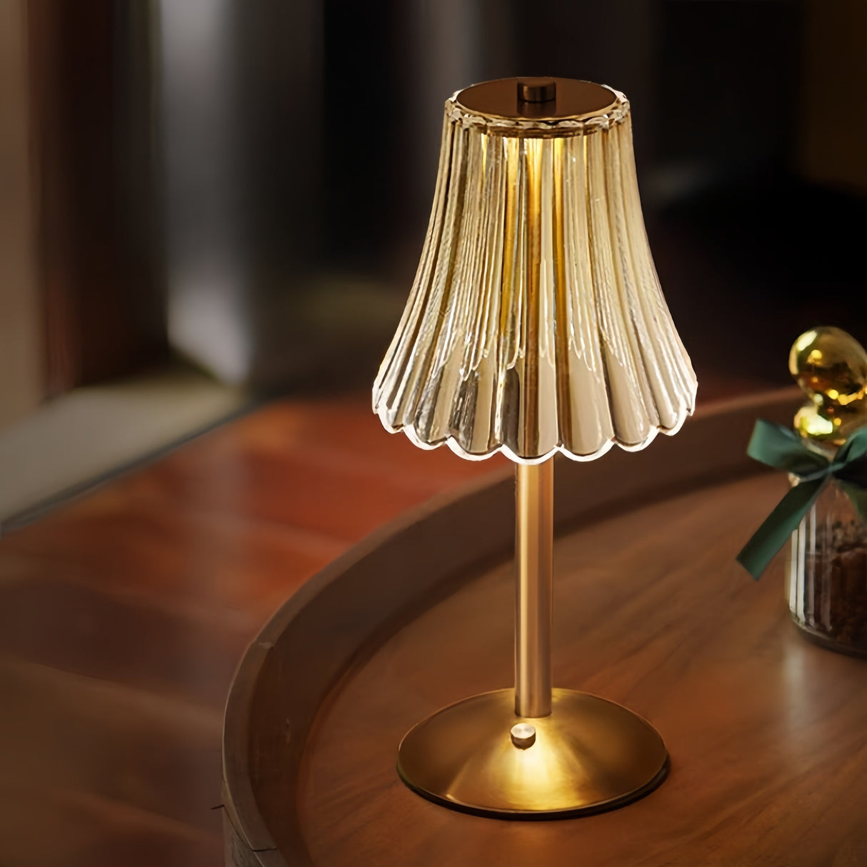 LumiGlow - Uppladdningsbar USB-LED Bordslampa med Touchkontroll Carvallo