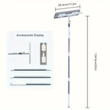 Multifunktionell Glasraka – Idealisk för Fönster, Badrum och Golv Carvallo