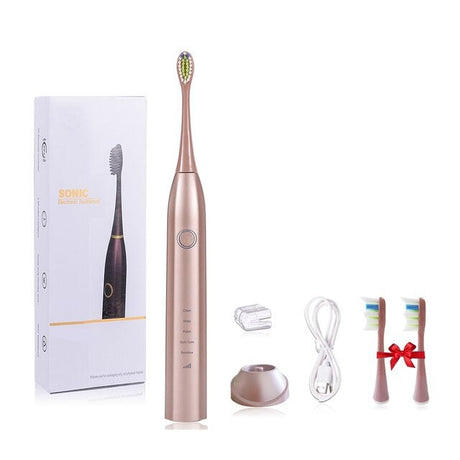 Sonic elektrisk uppladdningsbar tandborste-Beauty-Hemnix-Hemnix