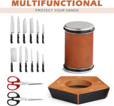 Knivslipningskit med magnetisk träbas Carvallo