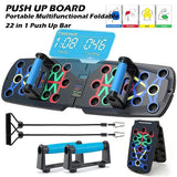 Push Up Board Justerbar Hemma Fitness Tränare Carvallo