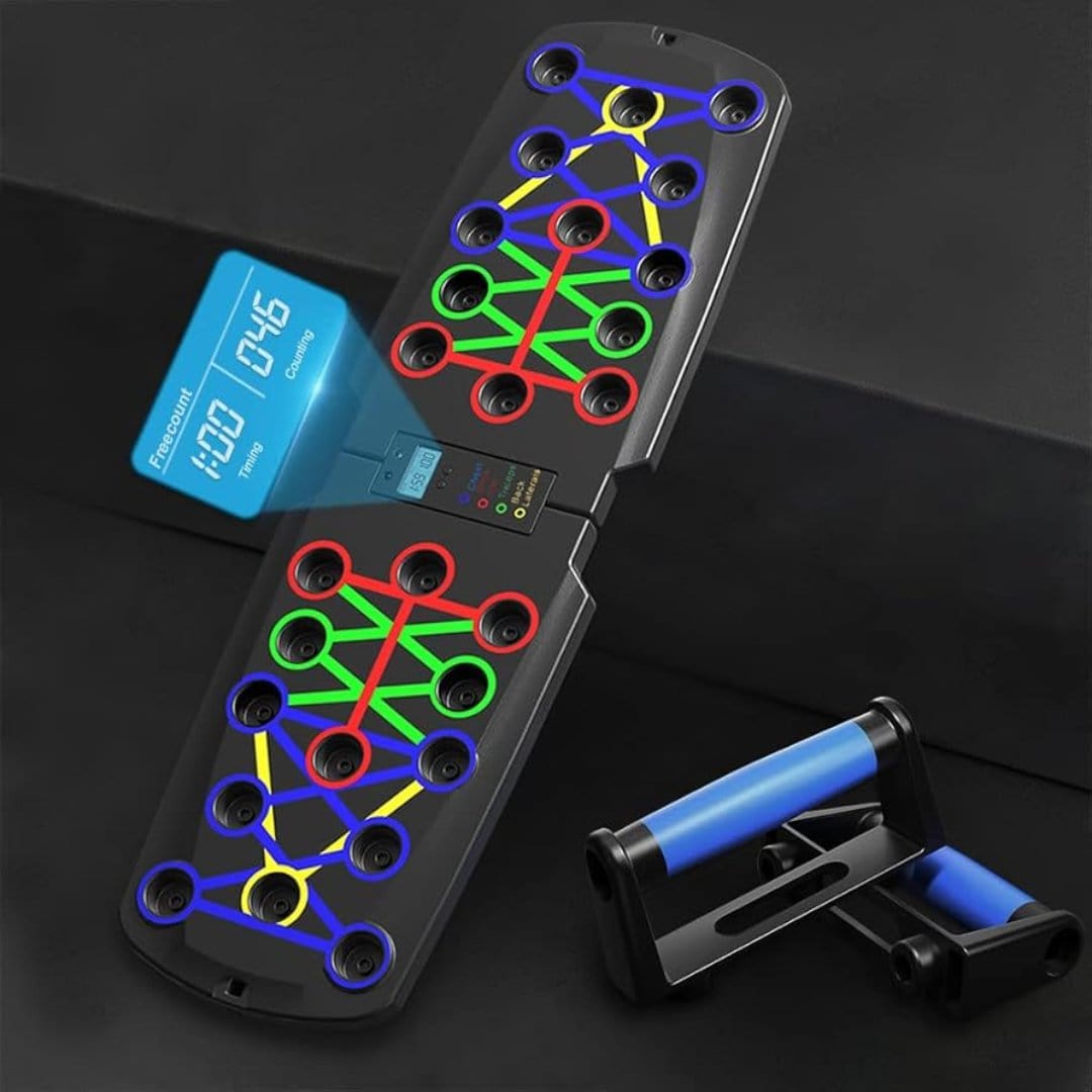 Push Up Board Justerbar Hemma Fitness Tränare Carvallo