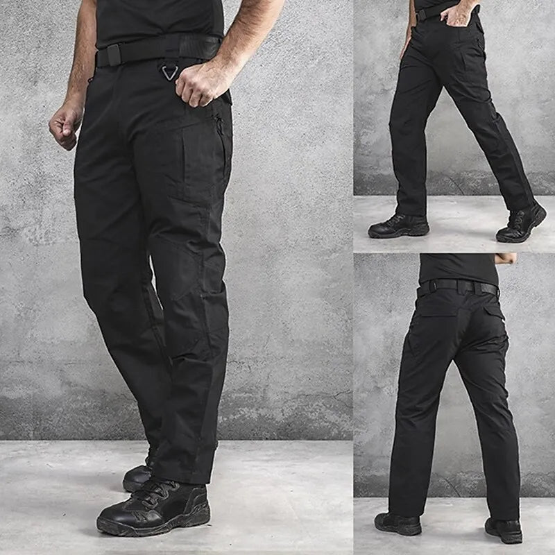 Herr Taktiska Lastbyxor Funktionell Polyester