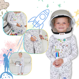 Barn Färg-i-bomull Pyjamas Set Carvallo