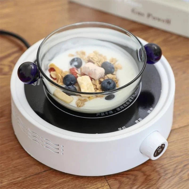 Dubbla bollhandtagade färgade glasbowl miljövänlig design Carvallo