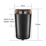 Elektrisk minikvarn av rostfritt stål MILA Sverige