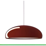 MacaronGlow Lampa - Glänsande LED Nordic Macaron Rund Hänglampa Carvallo