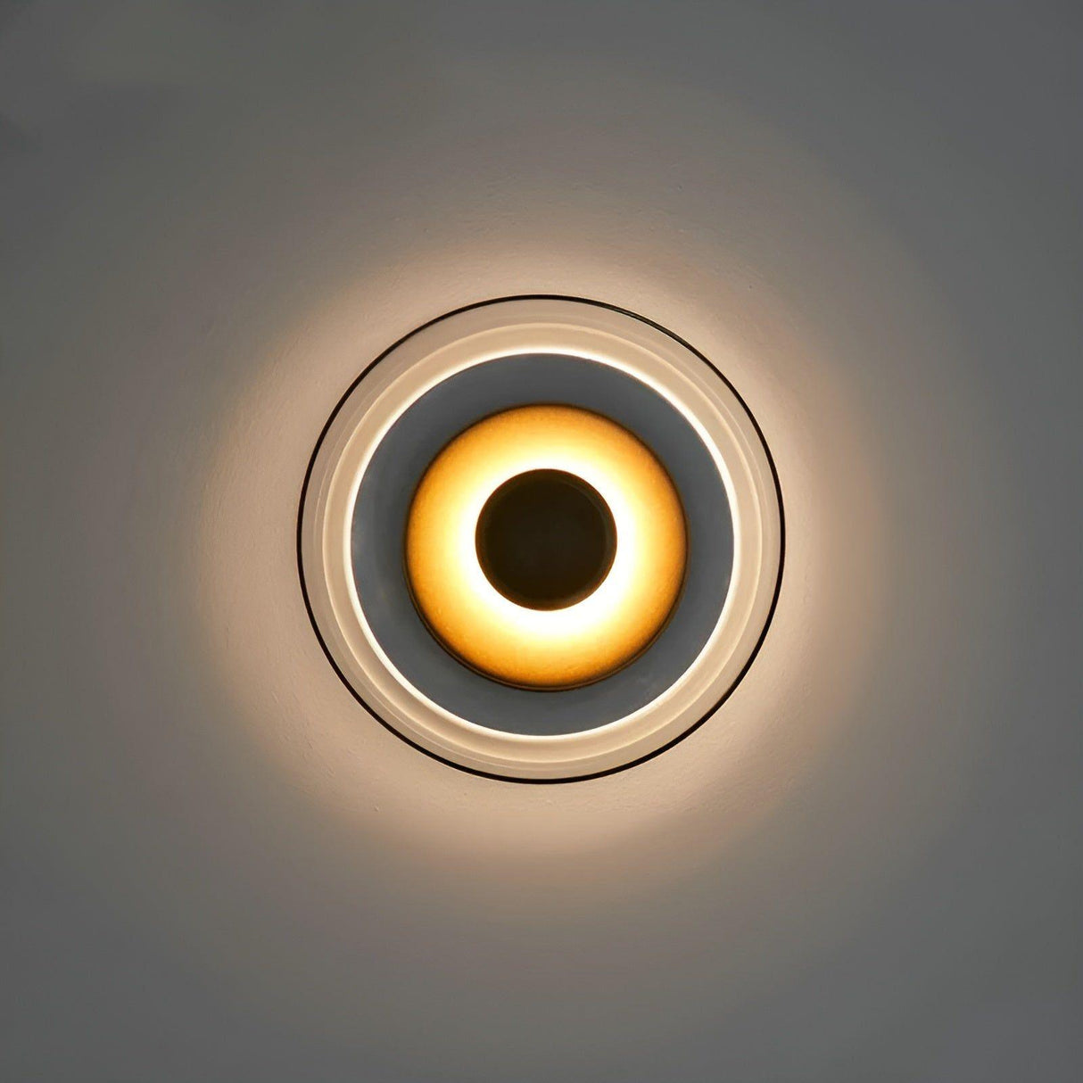 LED-vägglampa i glas – Nordisk design med varmt ljus | Idealisk för hall och vardagsrum Carvallo