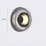 LED-vägglampa i glas – Nordisk design med varmt ljus | Idealisk för hall och vardagsrum Carvallo