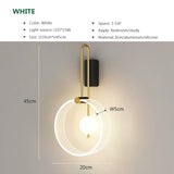 NordicaGlow – Minimalistisk LED Vägglampa Carvallo