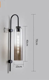 GlassGlow - Modern LED Vägglampa av Glas Carvallo