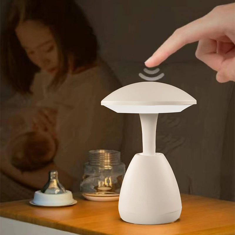 GlowShroom - Dimbar LED Bordslampa med Touchfunktion för Sovrum & Barnrum Carvallo
