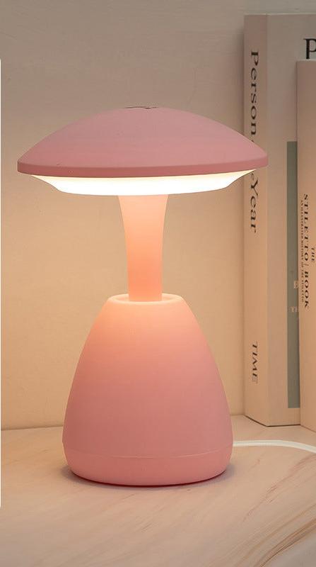 GlowShroom - Dimbar LED Bordslampa med Touchfunktion för Sovrum & Barnrum Carvallo
