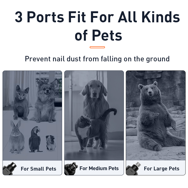 Elektrisk Djurklipper med LED för Hundar och Katter Carvallo