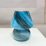 LumiGlow – Glaskula Svamp Lampa med LED-belysning Carvallo