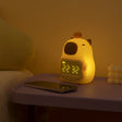 CapyGlow – Söt Capibara Nattlampa med LED och Väckarklocka för Barn Carvallo