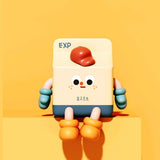 MilkGlow - LED nattlampa i mjölkpaketdesign, stämningsfull belysning för barnrum och sovrum Carvallo