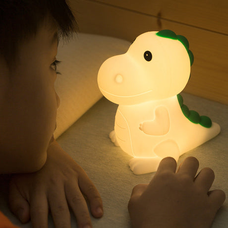 DinoGlow – Söt Dinosaurie Nattlampa med LED-belysning för Barn Carvallo