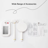 SolarBreeze - Solarlampa med Fläkt – Multifunktionell Bordslampa för Hemmet och Kontoret Carvallo