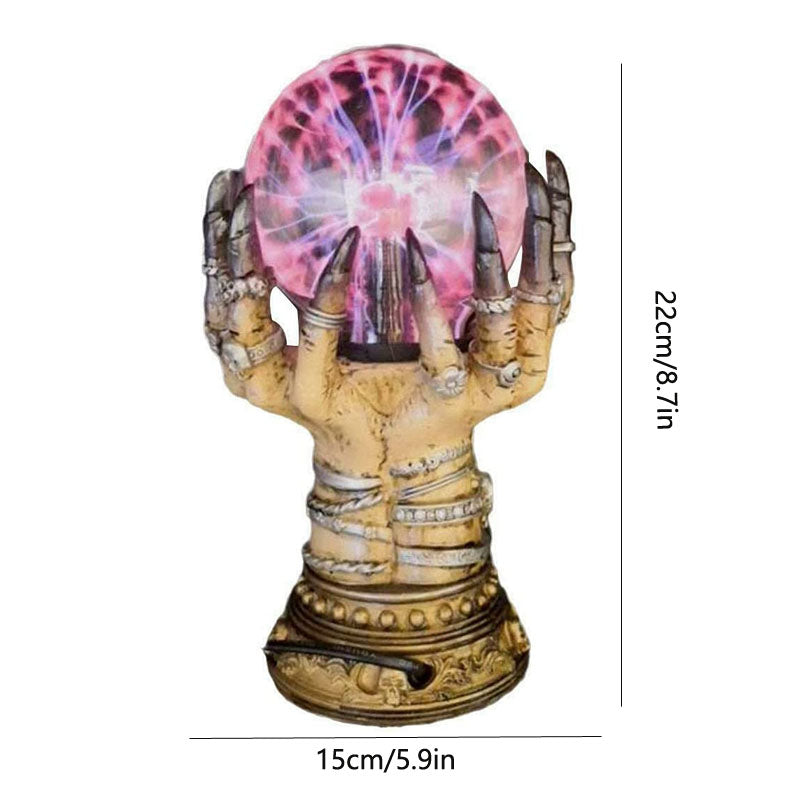 MystiGlow - Glaskula Lamp med LED-belysning Carvallo