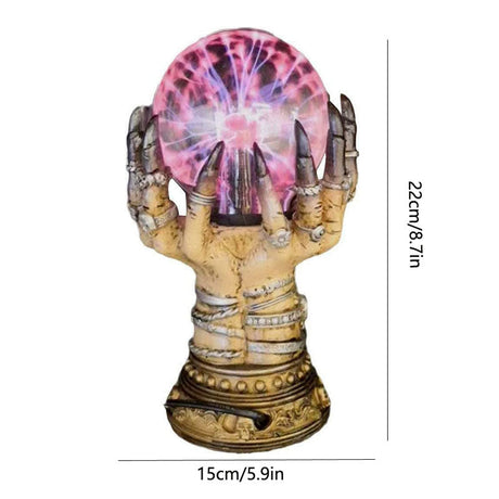 MystiGlow - Glaskula Lamp med LED-belysning Carvallo